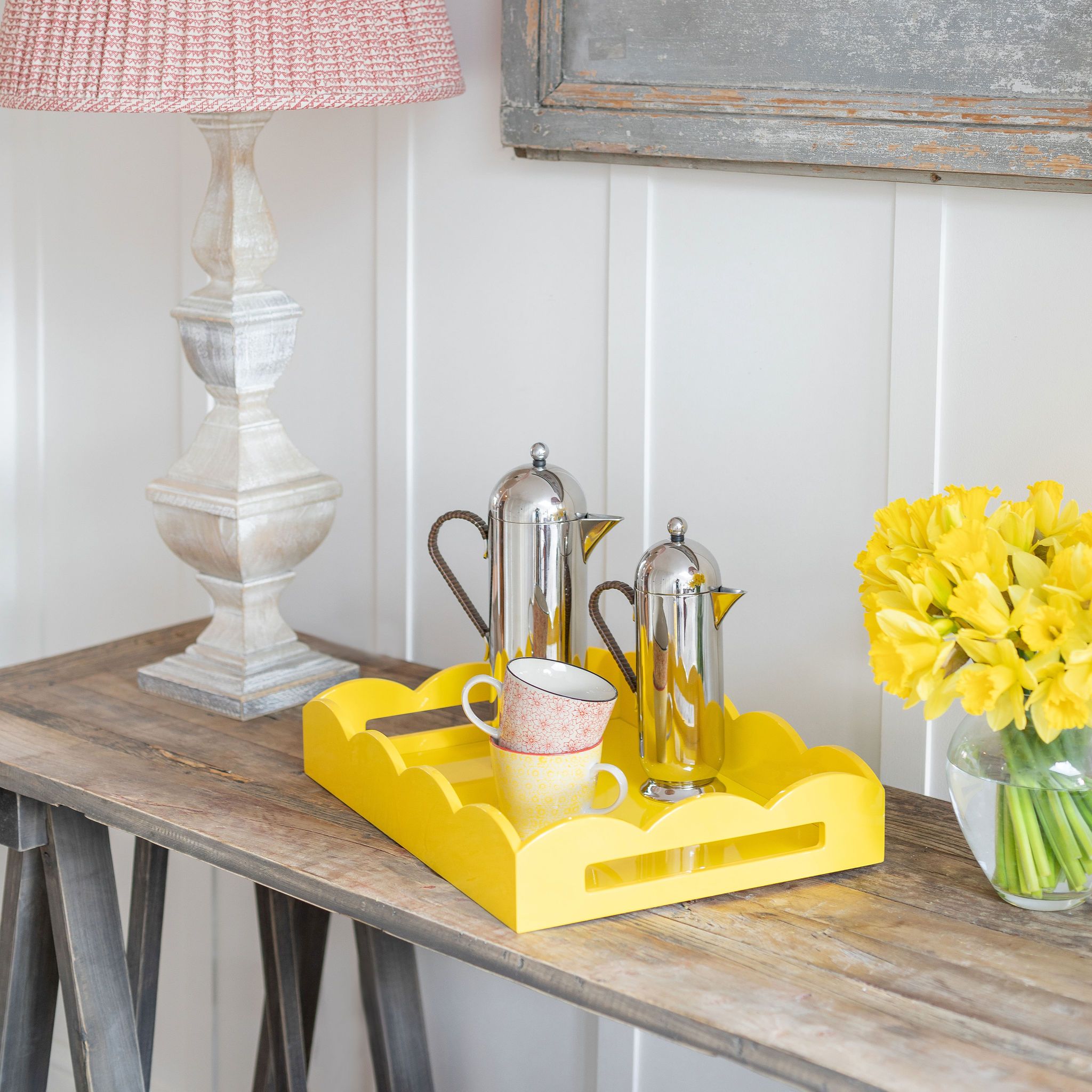Yellow Trays