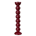 Extra Tall Cherry Bobbin Candlestick - 33cm