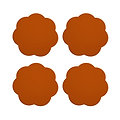 Orange Coasters – Set of 4