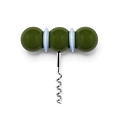 Bobbin Corkscrew Khaki Green & Pale Denim