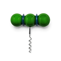 Bobbin Corkscrew Leaf Green & Navy
