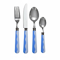 Wave Cutlery - Periwinkle & Pale Blue (16‑Piece Set)