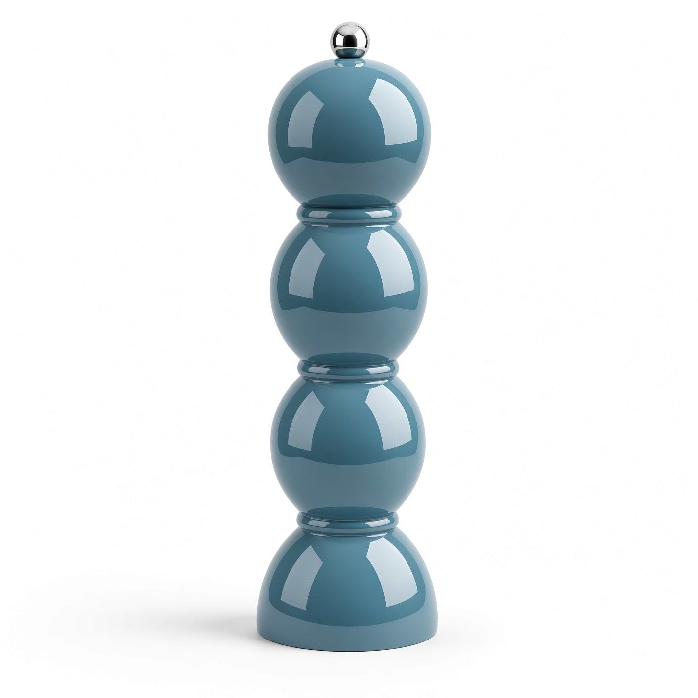 Chambray Blue  Bobbin Salt or Pepper Mill
