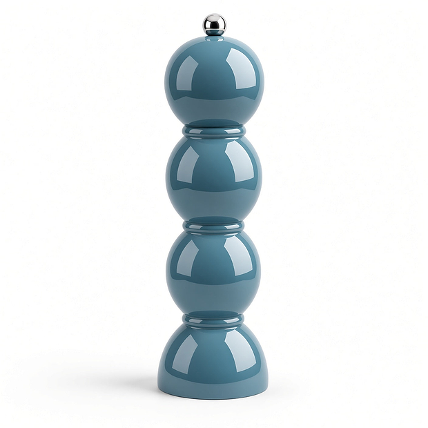 Chambray Blue  Bobbin Salt or Pepper Mill