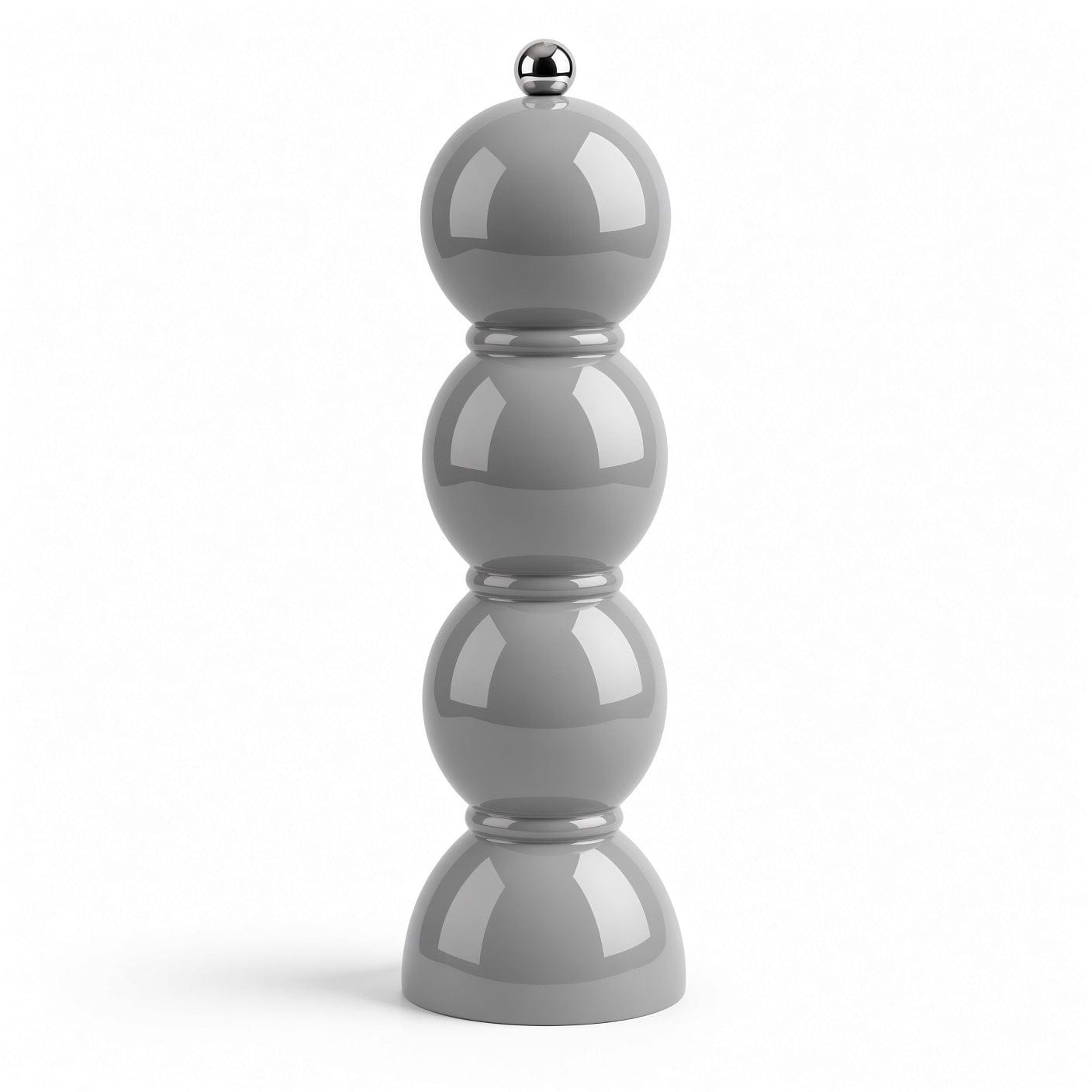 Chiffon Grey Bobbin Salt or Pepper Mill