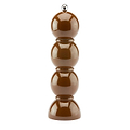 Chocolate Bobbin Lacquer Salt or Pepper Mill