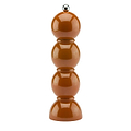 Nutmeg Bobbin Lacquer Salt or Pepper Mill