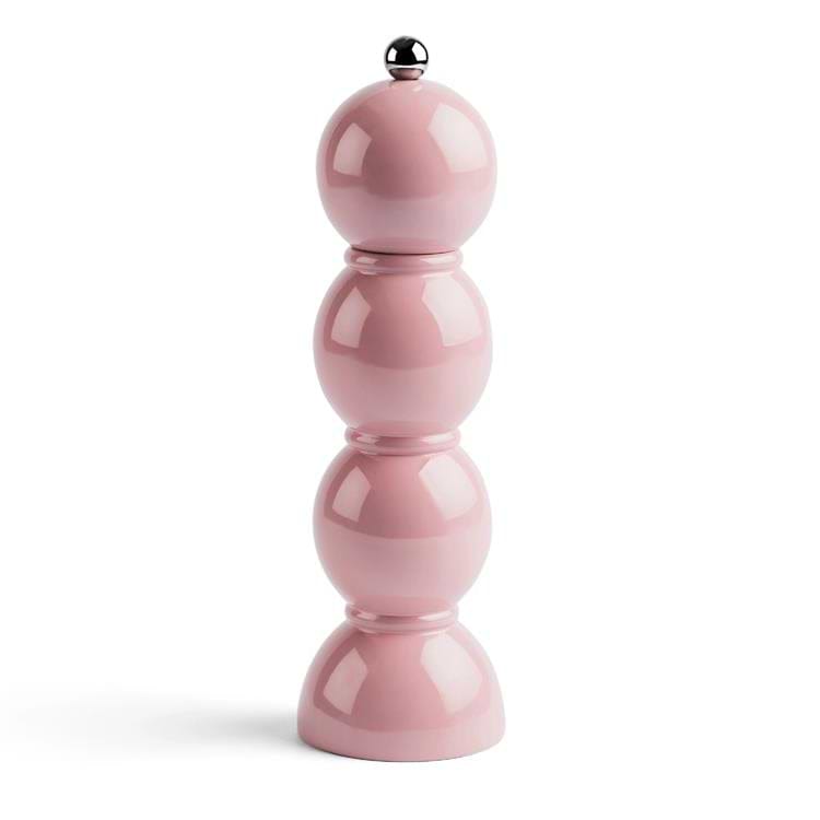 Mauve Bobbin Lacquer Salt or Pepper Mill