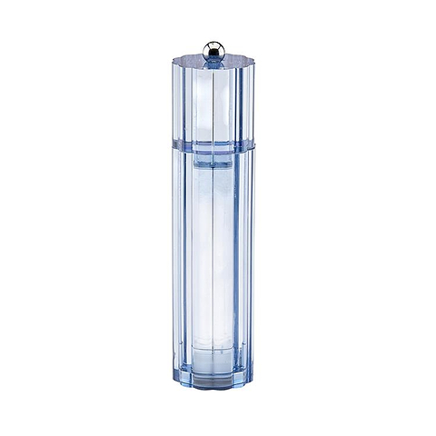 Blue Icy Flute Salt or Pepper Mill