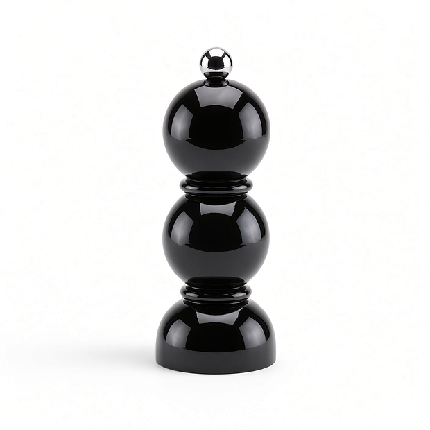 Black Mini Bob Salt or Pepper Mill