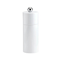 White Mini Column Salt or Pepper Mill