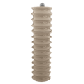 Cappuccino Twister Salt and Pepper Mill
