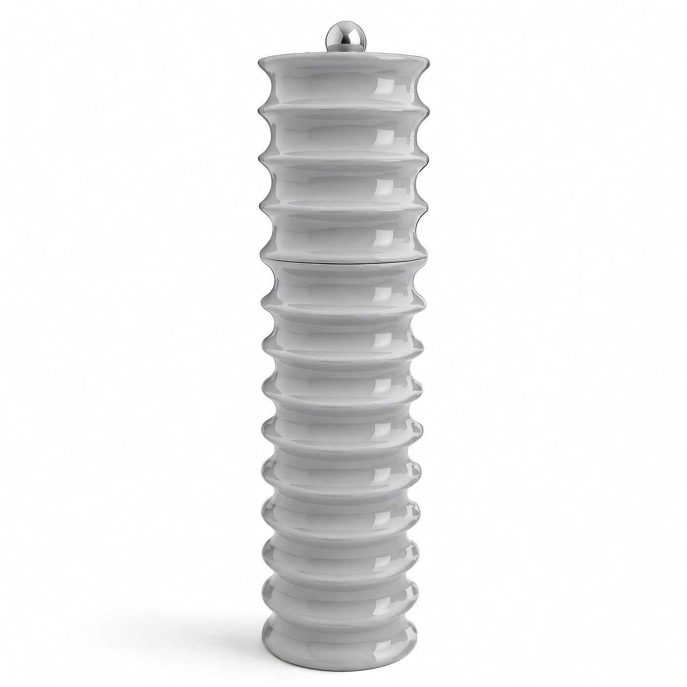 Grey Twister Salt and Pepper Mill