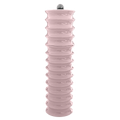 Pale Pink Twister Salt and Pepper Mill