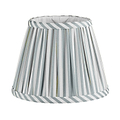 Chambray Striped Lampshade - 6"
