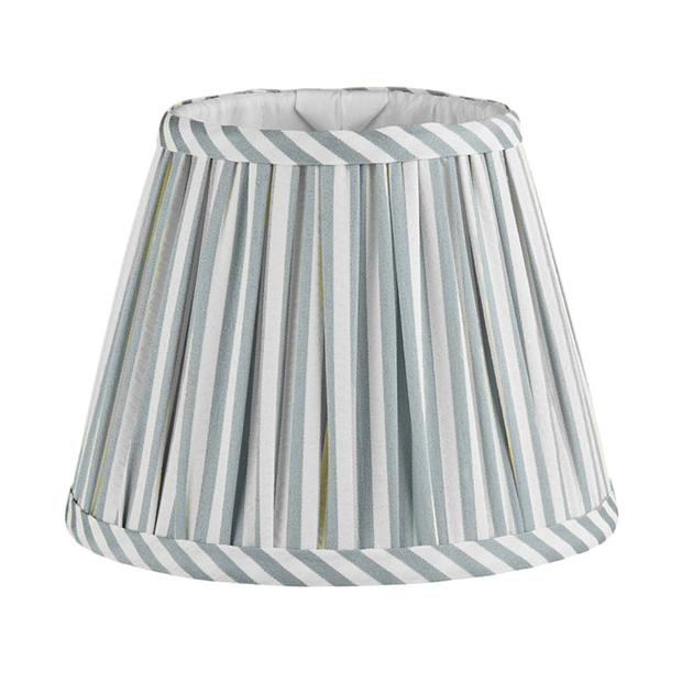 Chambray Striped Lampshade - 6"