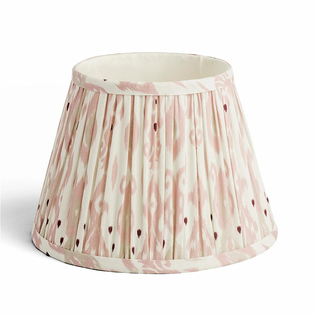 Ikat Empire Mauve & Cappuccino Lampshade - 25cm