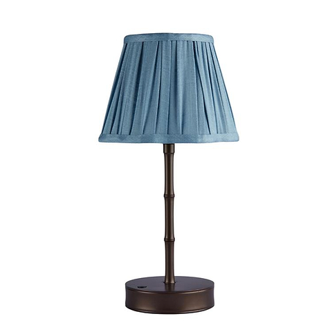 Bronze Bamboo Rechargeable Lamp Base - 10"