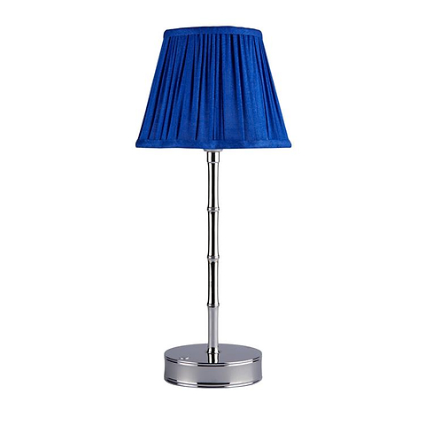 Cobalt Blue Scallop Lampshade - 6"