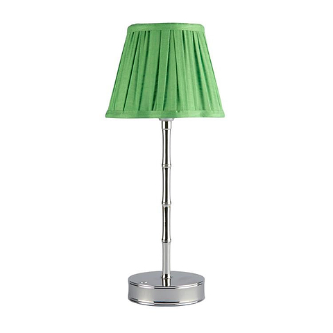 Leaf Green Scallop Lampshade - 6"