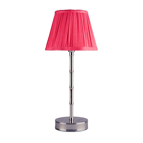 Watermelon Pink Scallop Lampshade - 6"
