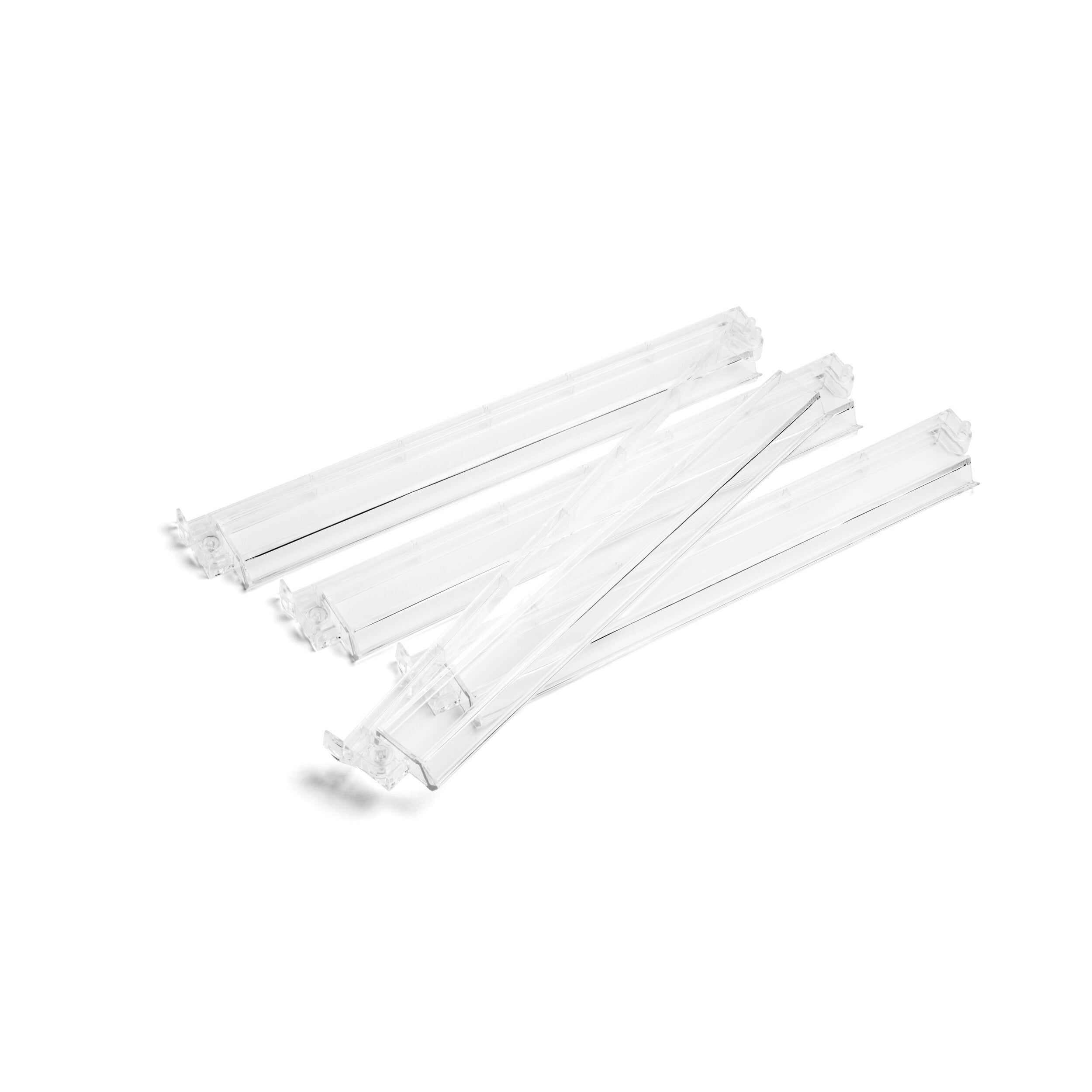Clear Mahjong Racks - 4-Piece Set