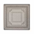 Ikat Mink Mahjong Mat