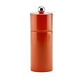Orange Mini Column Salt or Pepper Mill