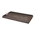 Large Anthracite Shagreen Tray