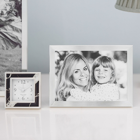 A luxury photo frame with black and white photo