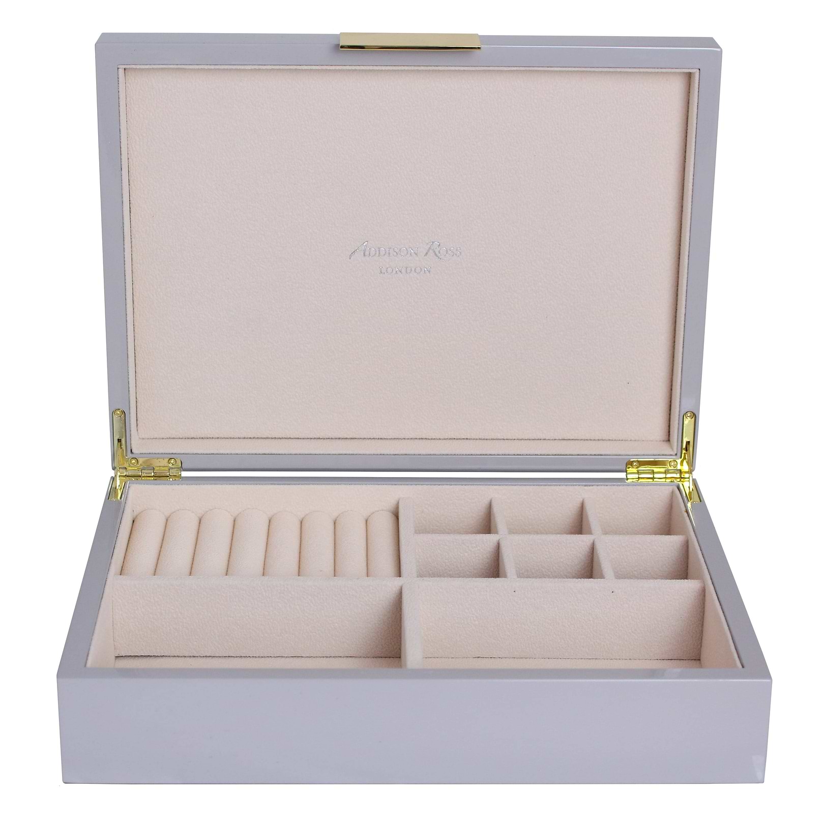 Large Chiffon Jewellery Box - Gold Trim - 8x10.75 | Addison Ross