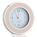 Light Pink & Silver Alarm Clock