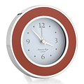 Orange & Silver Alarm Clock
