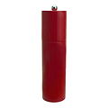 Burgundy Round Column Salt or Pepper Mill