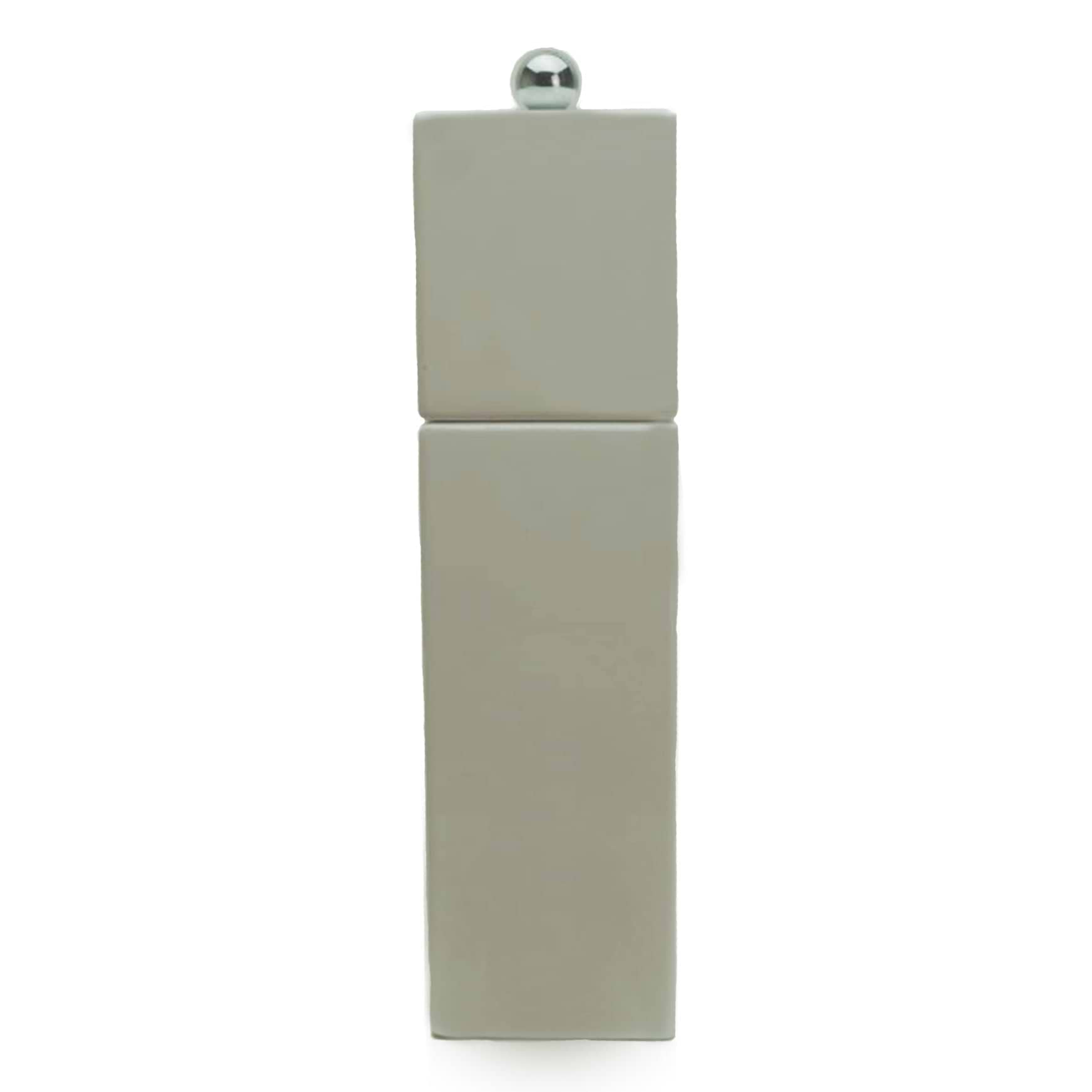 Cappuccino Square Pillar Salt or Pepper Mill