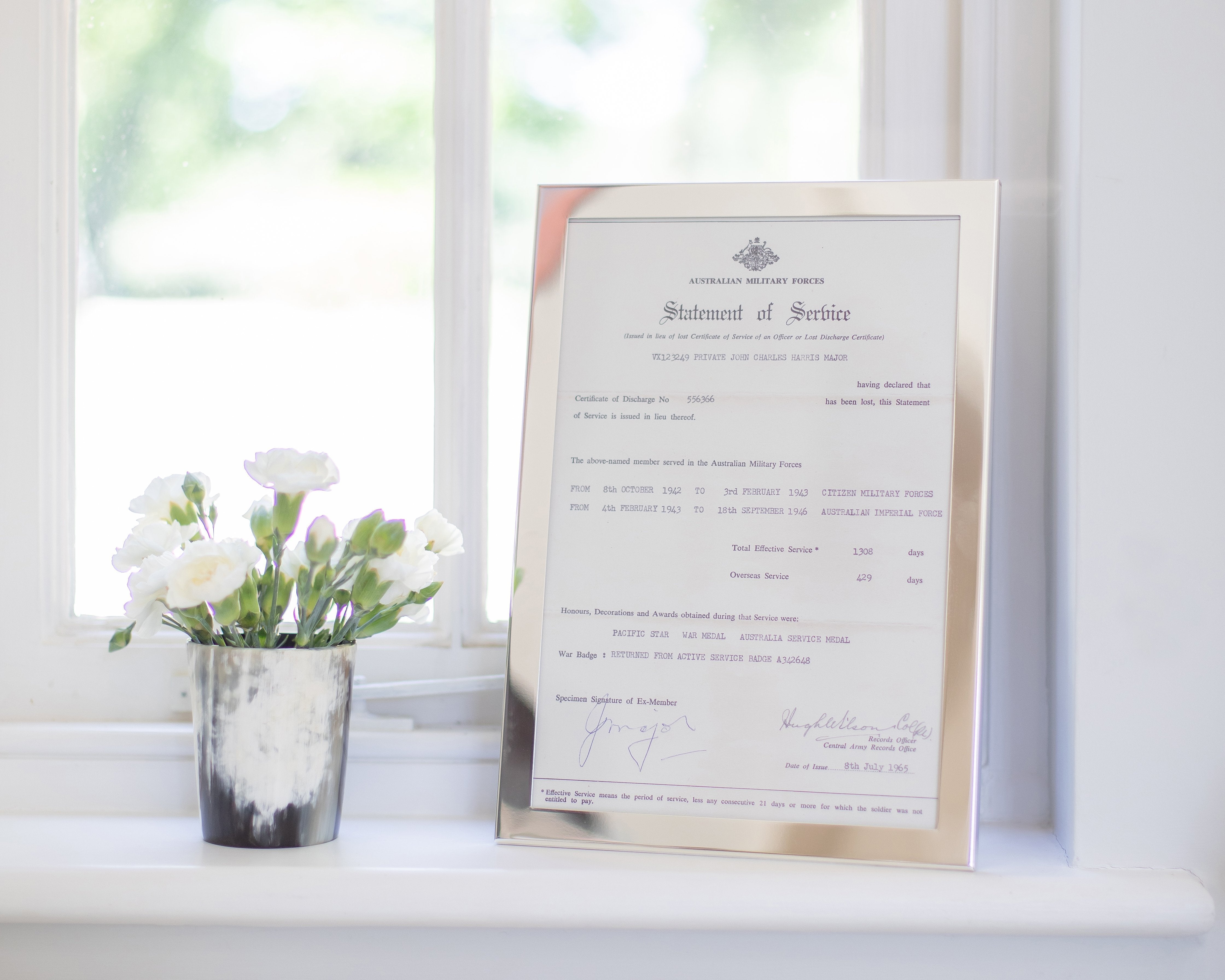 Certificate | Addison Ross Ltd UK
