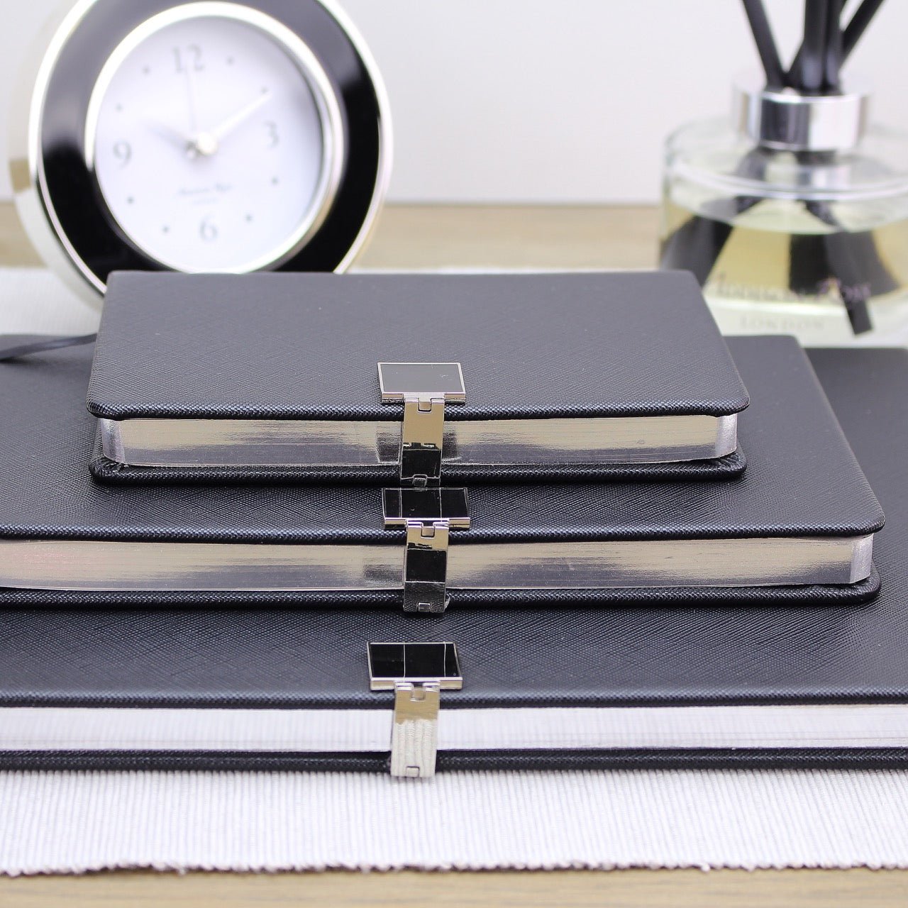 Notebooks: Silver Edge - Addison Ross Ltd UK