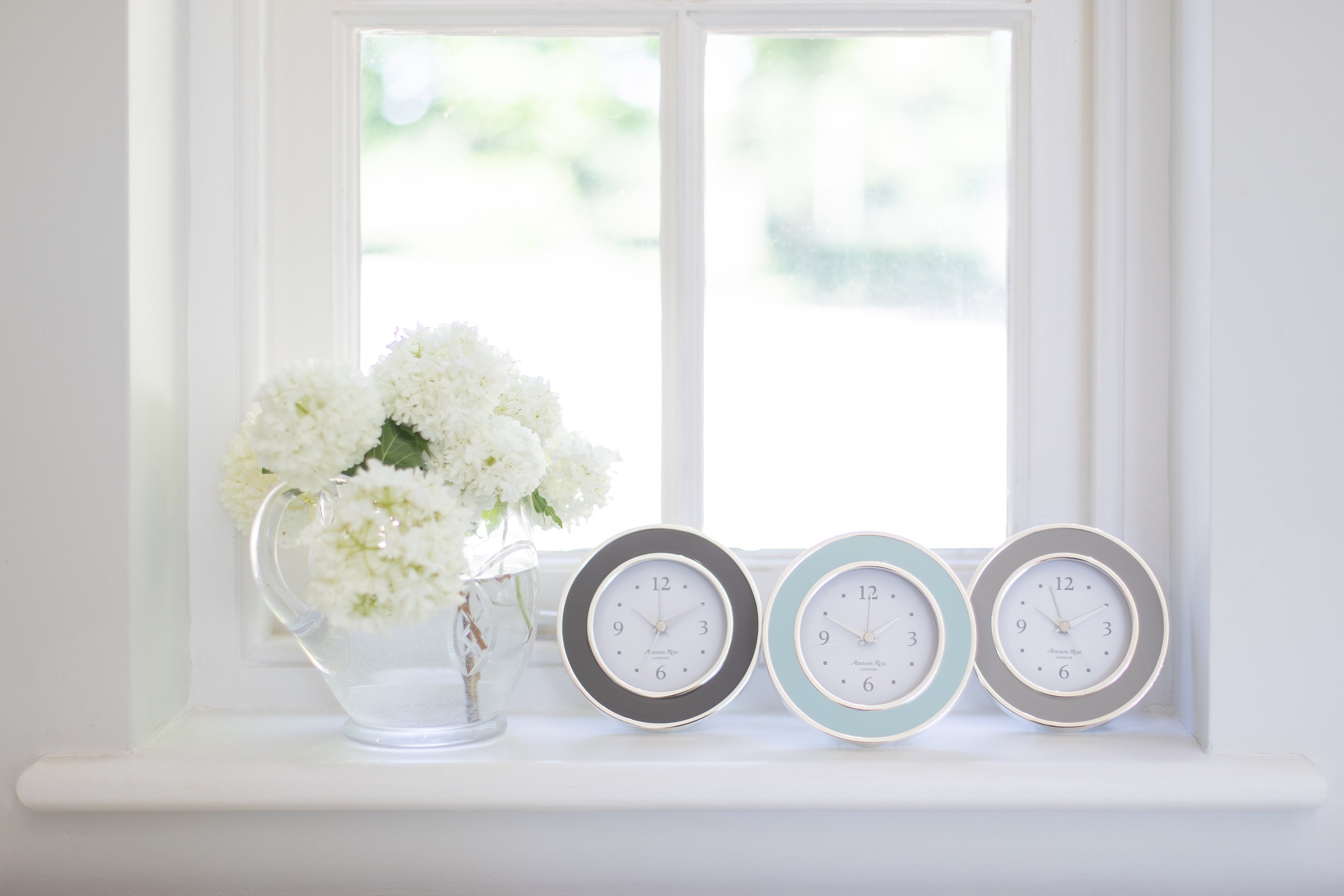 Silver Clocks | Addison Ross Ltd UK