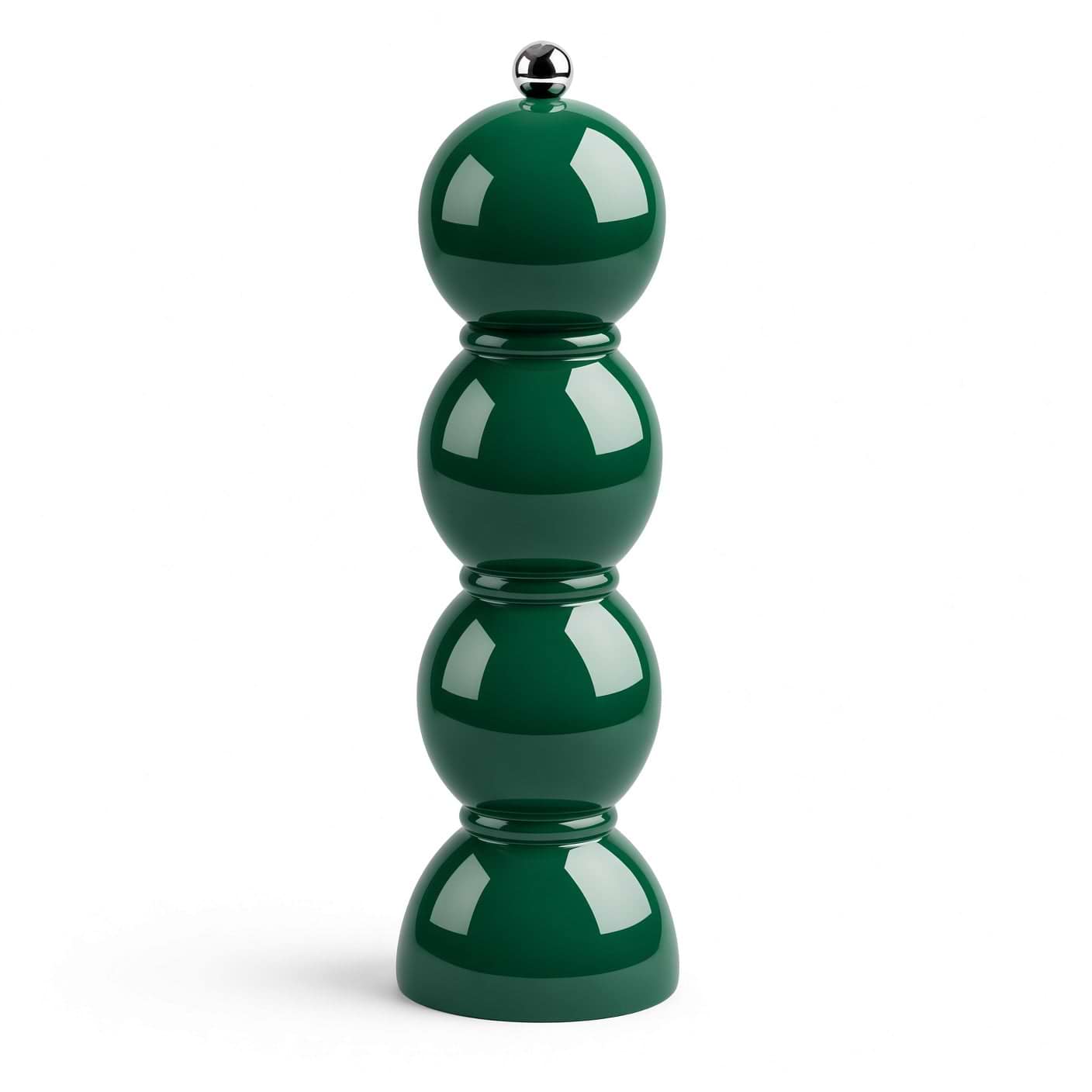 Racing Green Bobbin Salt or Pepper Mill