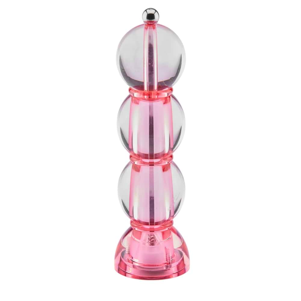 Pink Icy Bobbin Salt or Pepper Mill