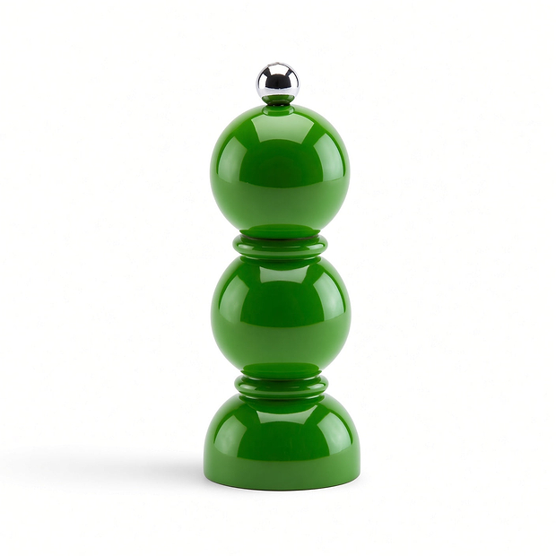 Leaf Green Mini Bob Salt or Pepper Mill