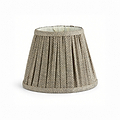 Herringbone Beige Empire Lampshade - 16cm