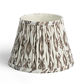 Ikat Empire Mink & Cappuccino Lampshade - 25cm