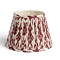 Ikat Empire Cherry & Cappuccino Lampshade - 25cm