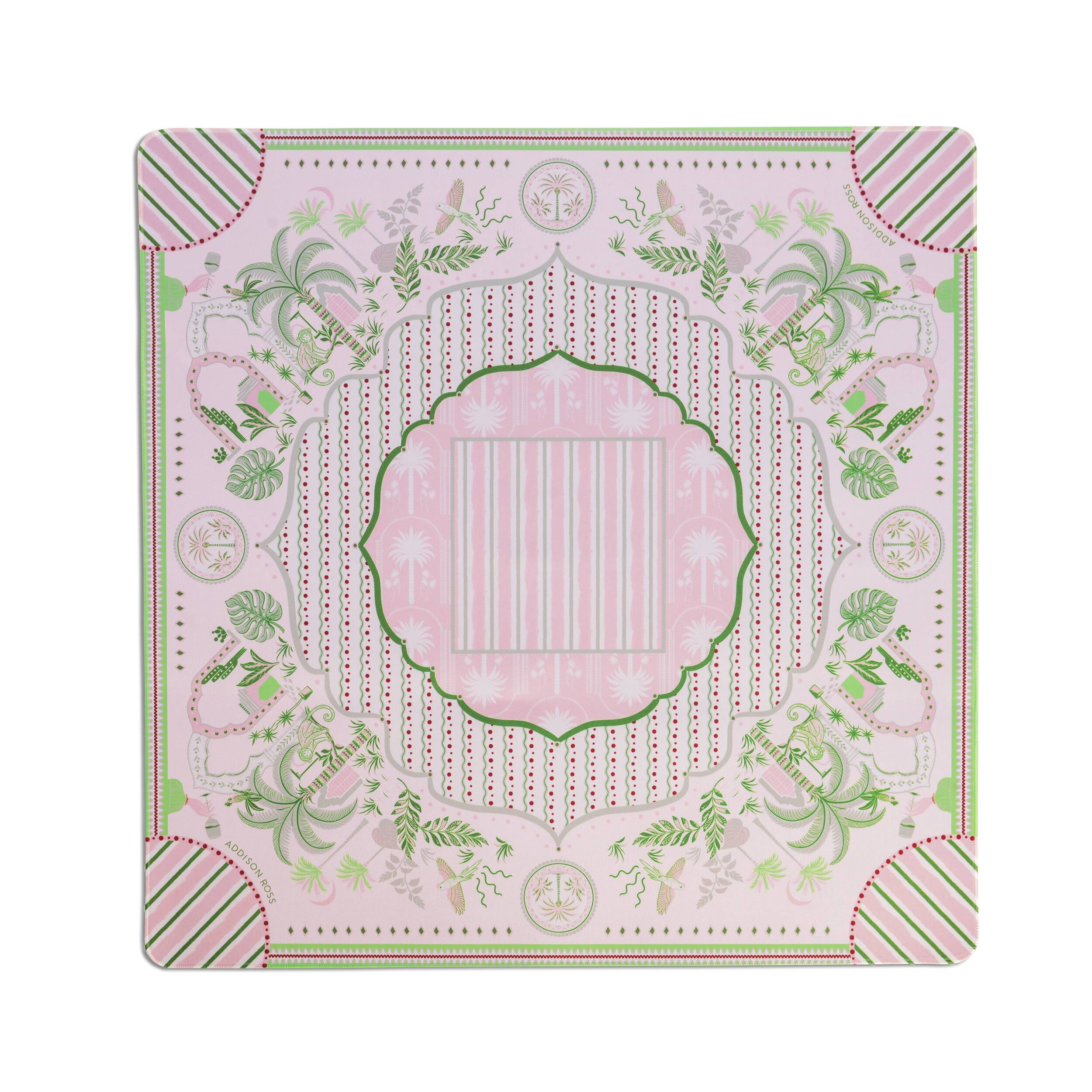 Palm Beach Green Mahjong Mat