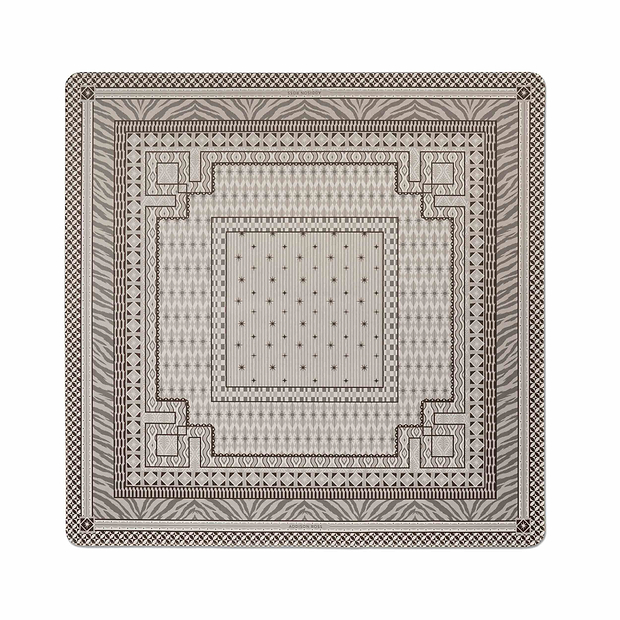 Ikat Mink Mahjong Mat