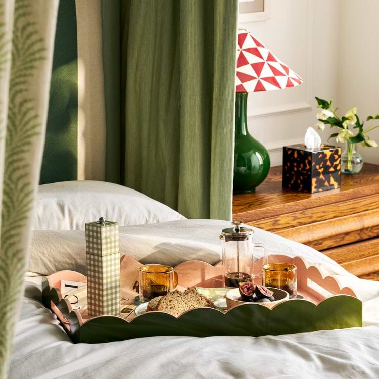 Lacquer trays as stylish homeware