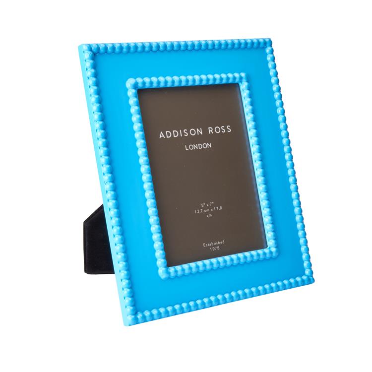 Aqua Bobbin Lacquer Photo Frame – Addison Ross Ltd UK
