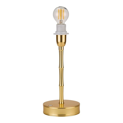 Bamboo Lamp Base Gold 25cm - Addison Ross Ltd UK