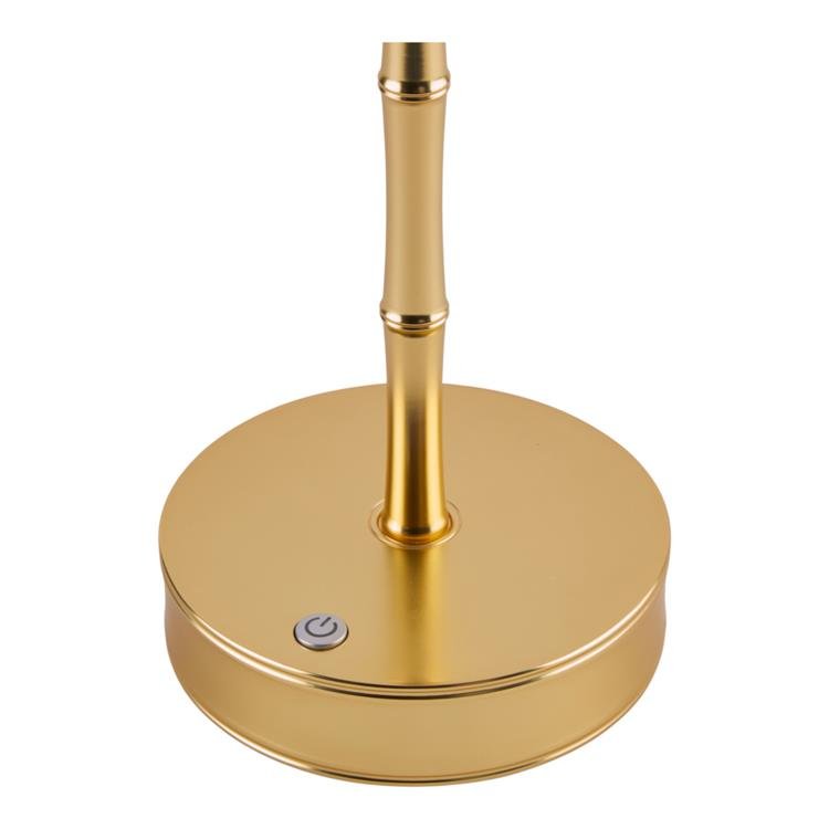 Bamboo Lamp Base Gold 25cm - Addison Ross Ltd UK